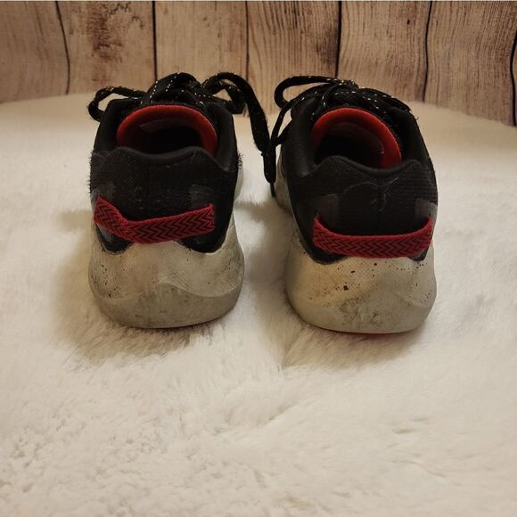 Avia black full lace-up boys tennis shoes - Picture 5 of 8